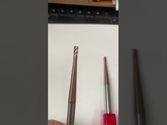 4.0 мм твердый карбид конический шарик нос конец мельницы TiCN покрытый CNC фрезерный резач гравировки Бит