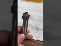 Карбидная сварка прямой стволовой дюймовой конечной мельницы / зубного слота фрезерного резчика