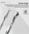 Tungsten Steel End Mill Suitable for Overall Lengths 38-200mm