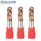 1 - 20 Mm Dia Carbide Ball End Mill / Ball Nose Cutter For Processing Alloy