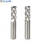 High Precision Tungsten Carbide CNC Lathe Tools 3C 45HRC 55HRC Polished 3 Flute