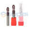 Carbon Steel Ball Nose End Mill For High Speed Cutting 2-8 Flutes
